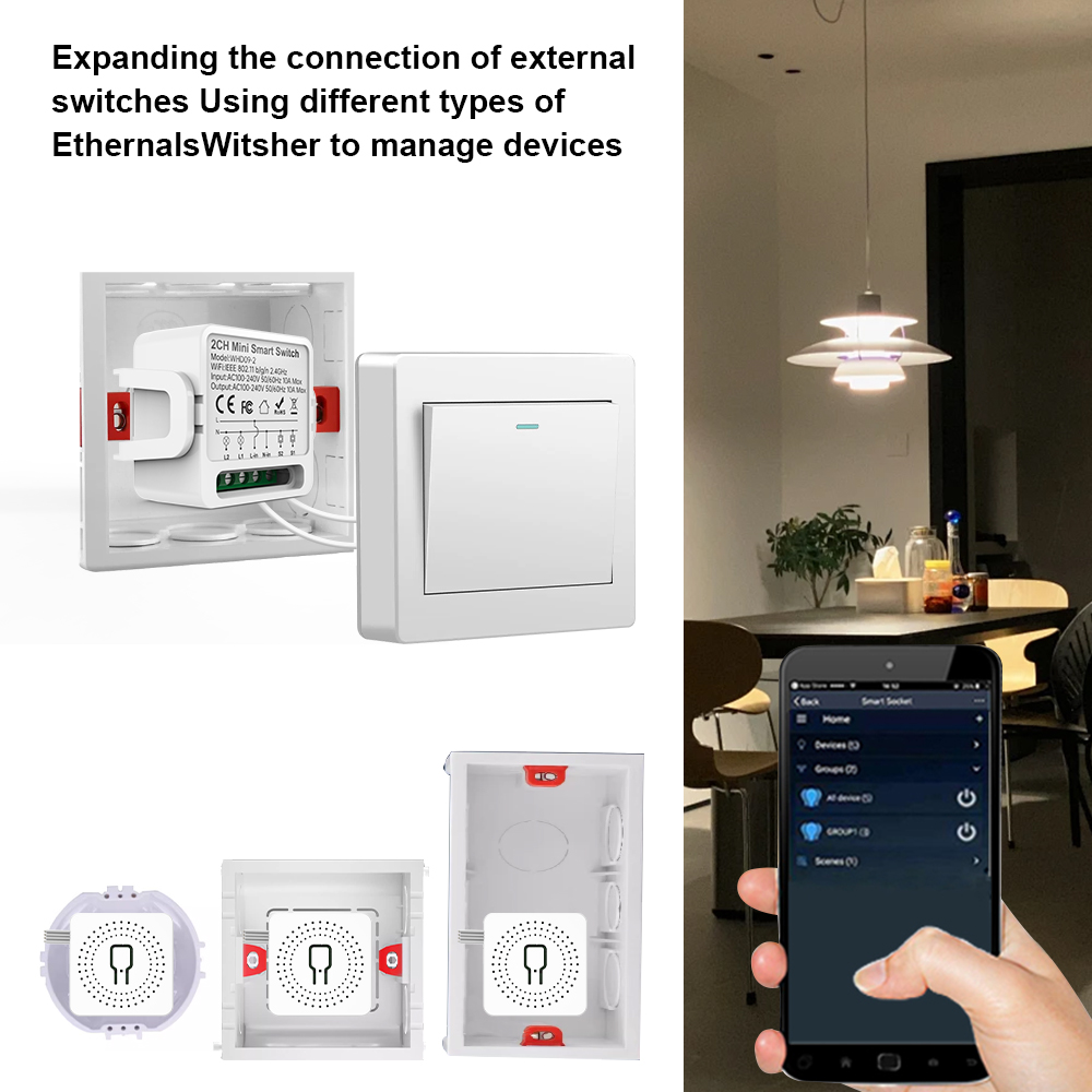 2 Way Tuya Smart Switch 2Gang  - Smart Home Life review and price