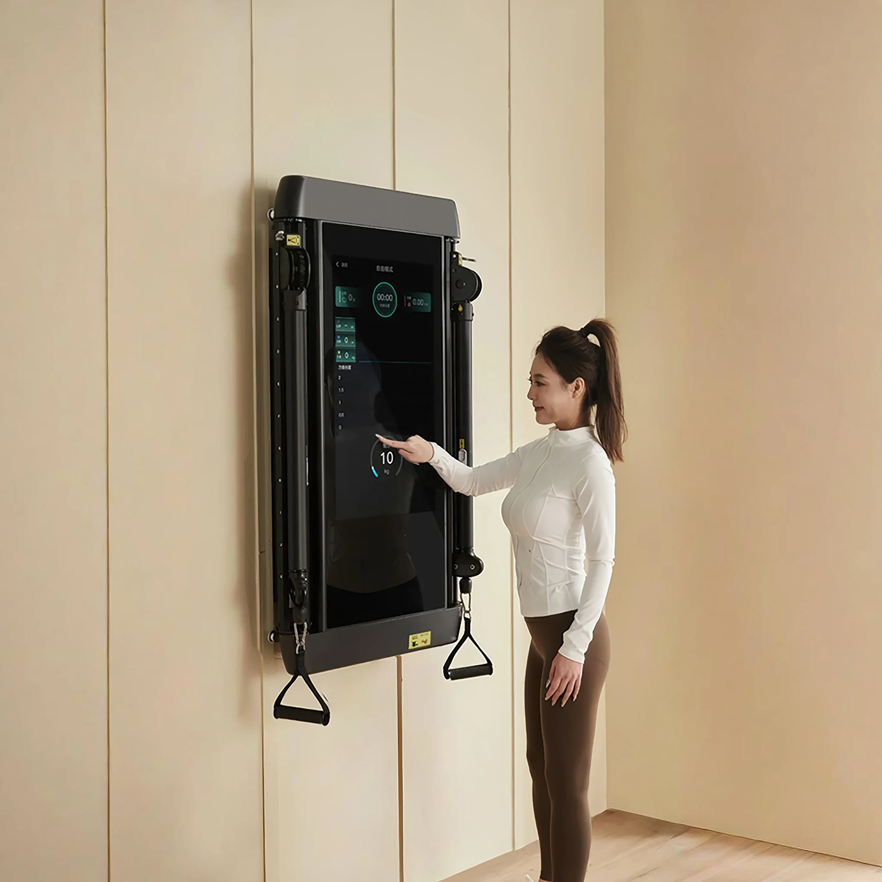 Smart Fitness Mirror Interacti - Smart Home Gym Mirror review and price