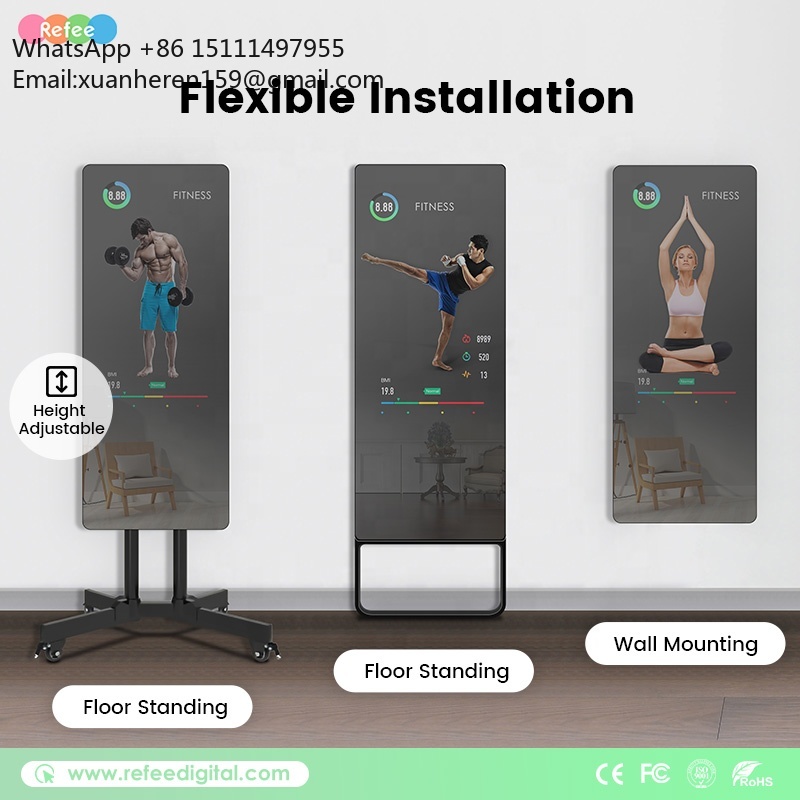 Tounchscreen Personal Trainer  - Smart Home Gym Mirror review and price