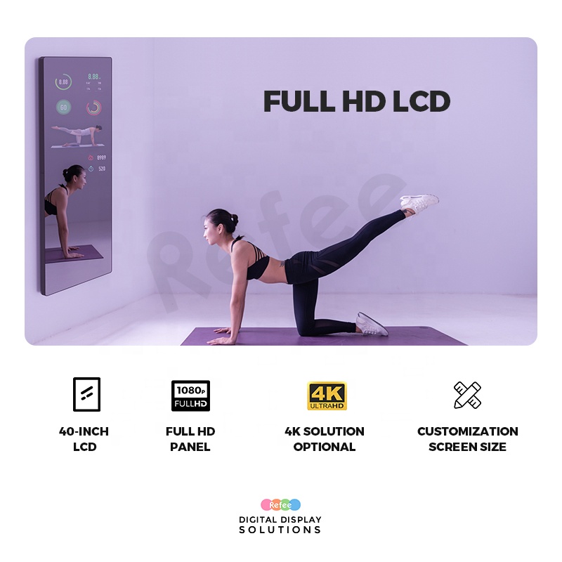 Home Smart Digital Mirror Andr - Smart Home Gym Mirror review and price